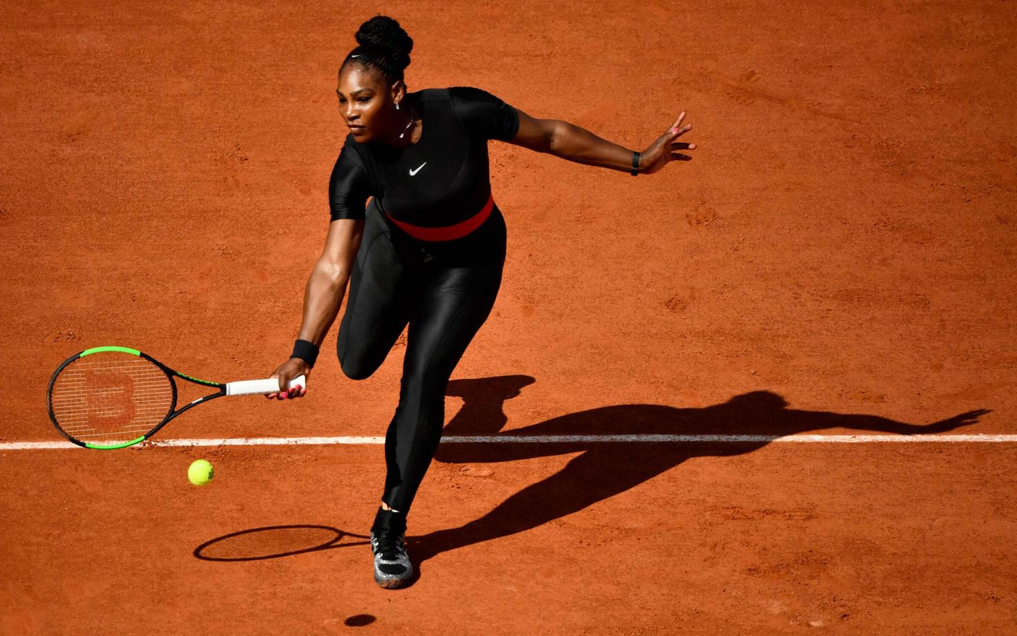 Serena Williams Prantsusmaa lahtistel tennisemeistrivõistlustel