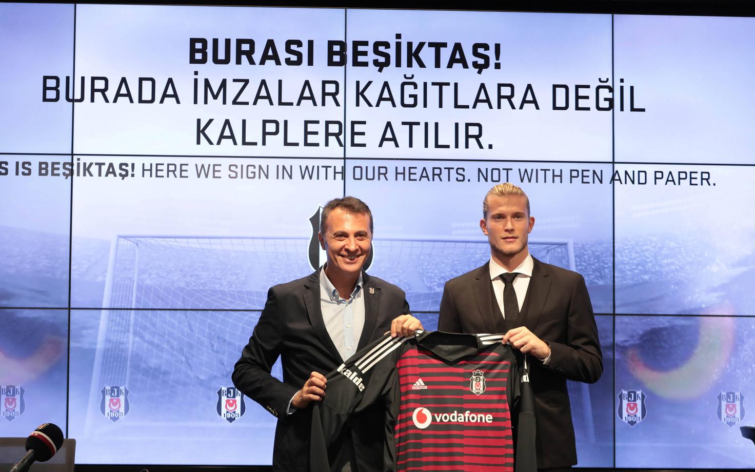 Loris Karius Besiktases