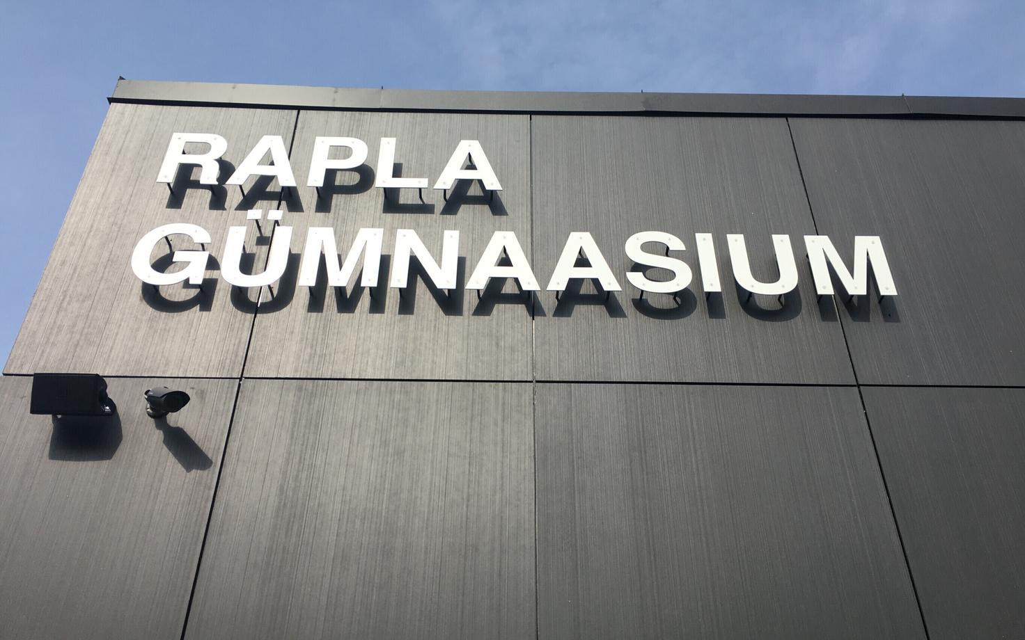 Rapla riigigümnaasiumi avamine.