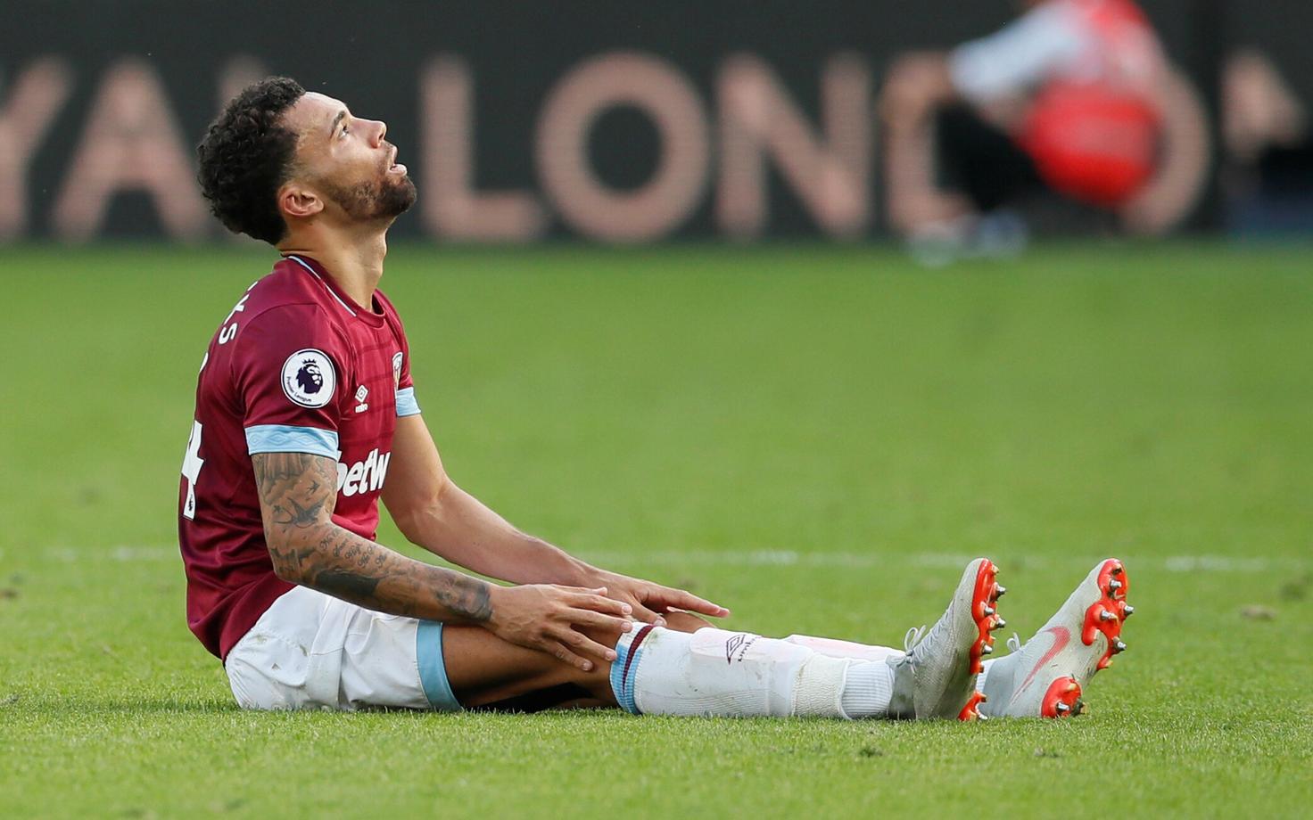 West Hami äärekaitsja Ryan Fredericks