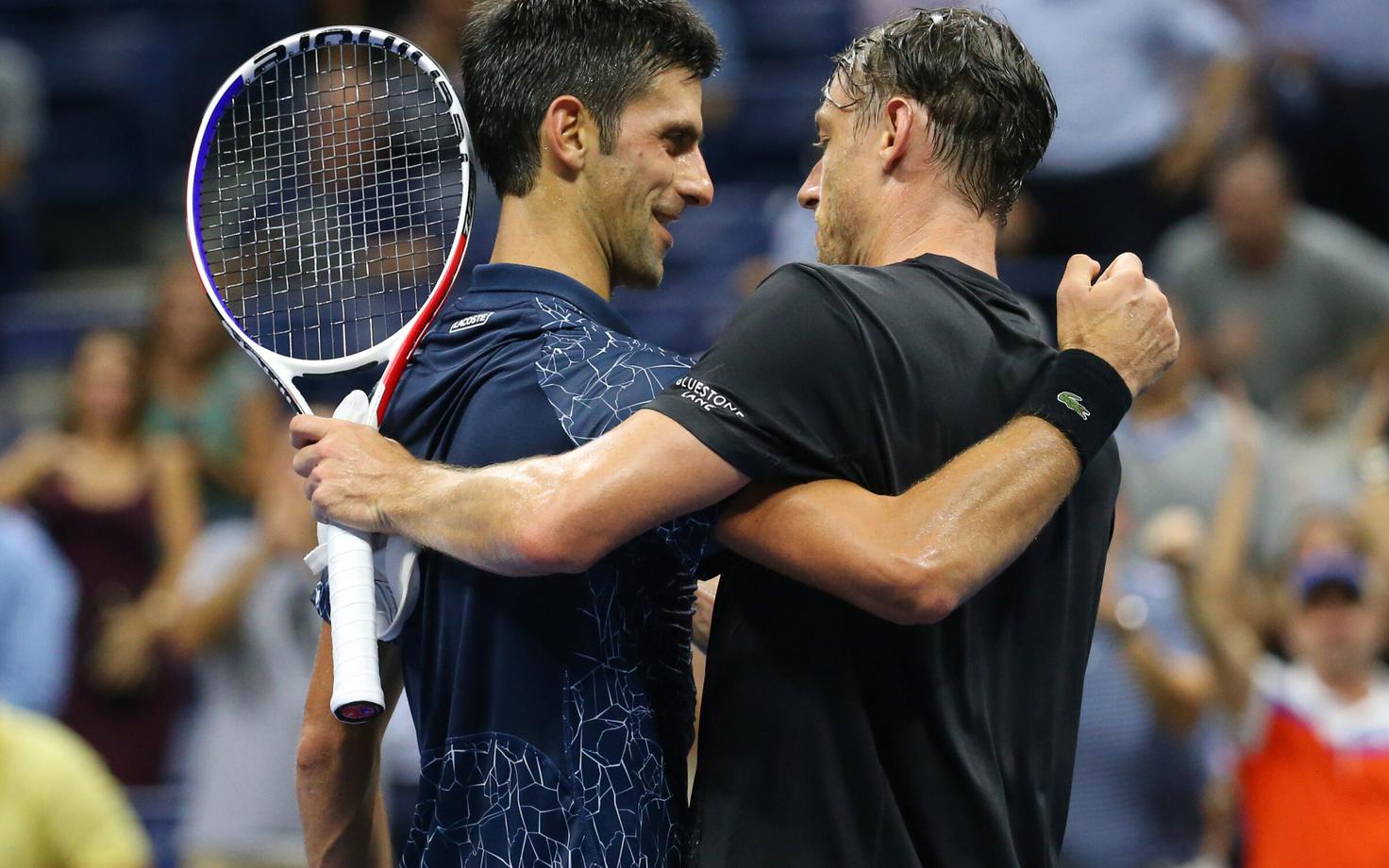Novak Djokovic ja John Millman