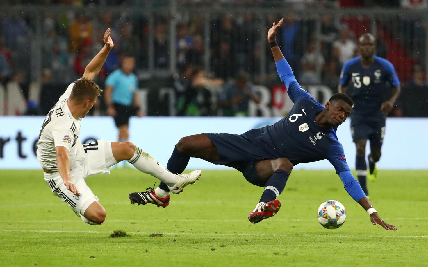 Joshua Kimmich ja Paul Pogba