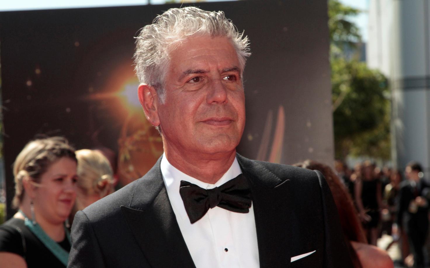 Anthony Bourdain Creative Arts Emmy auhindade jagamisel 2013. aasta septembris.