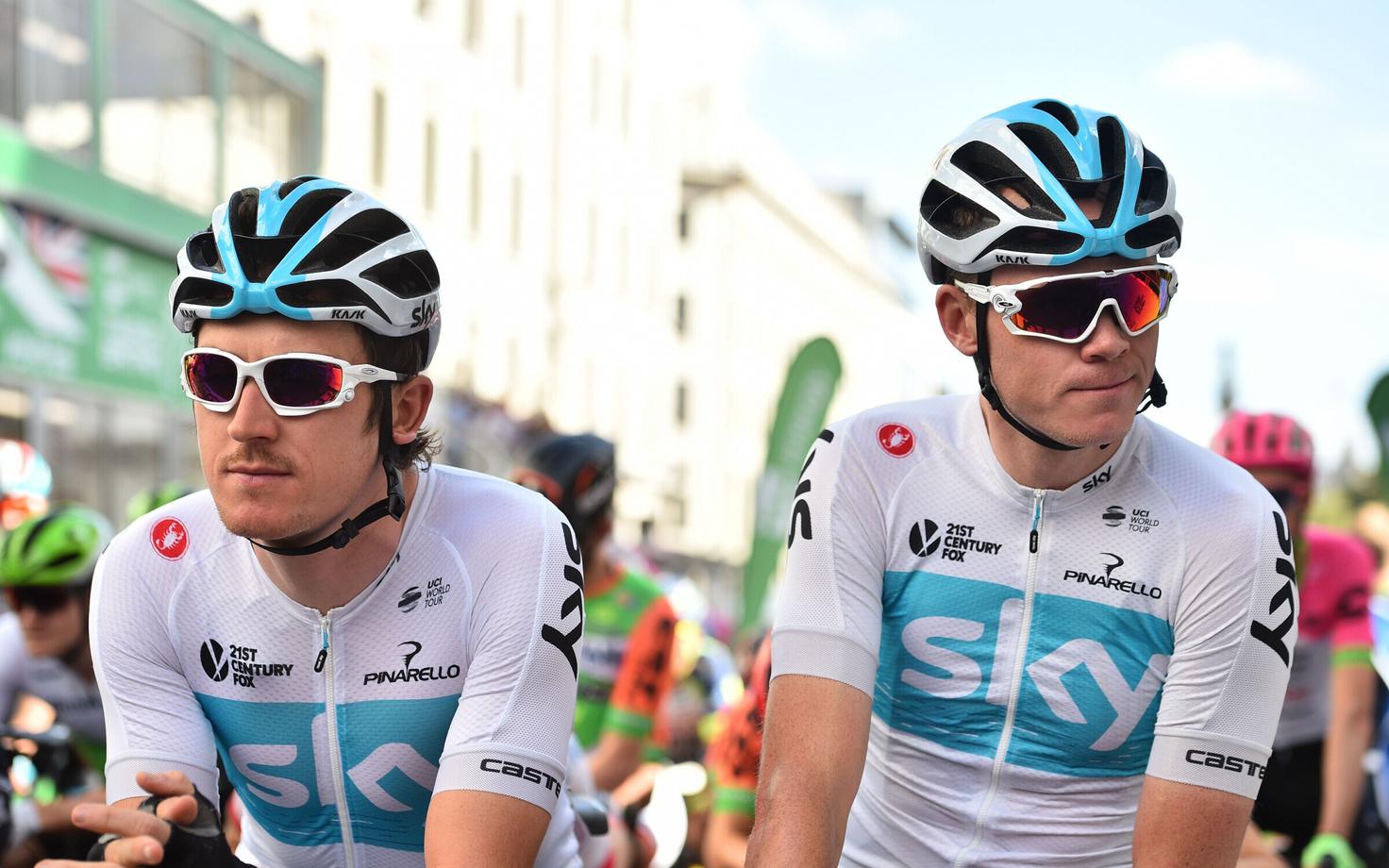 Geraint Thomas ja Chris Froome