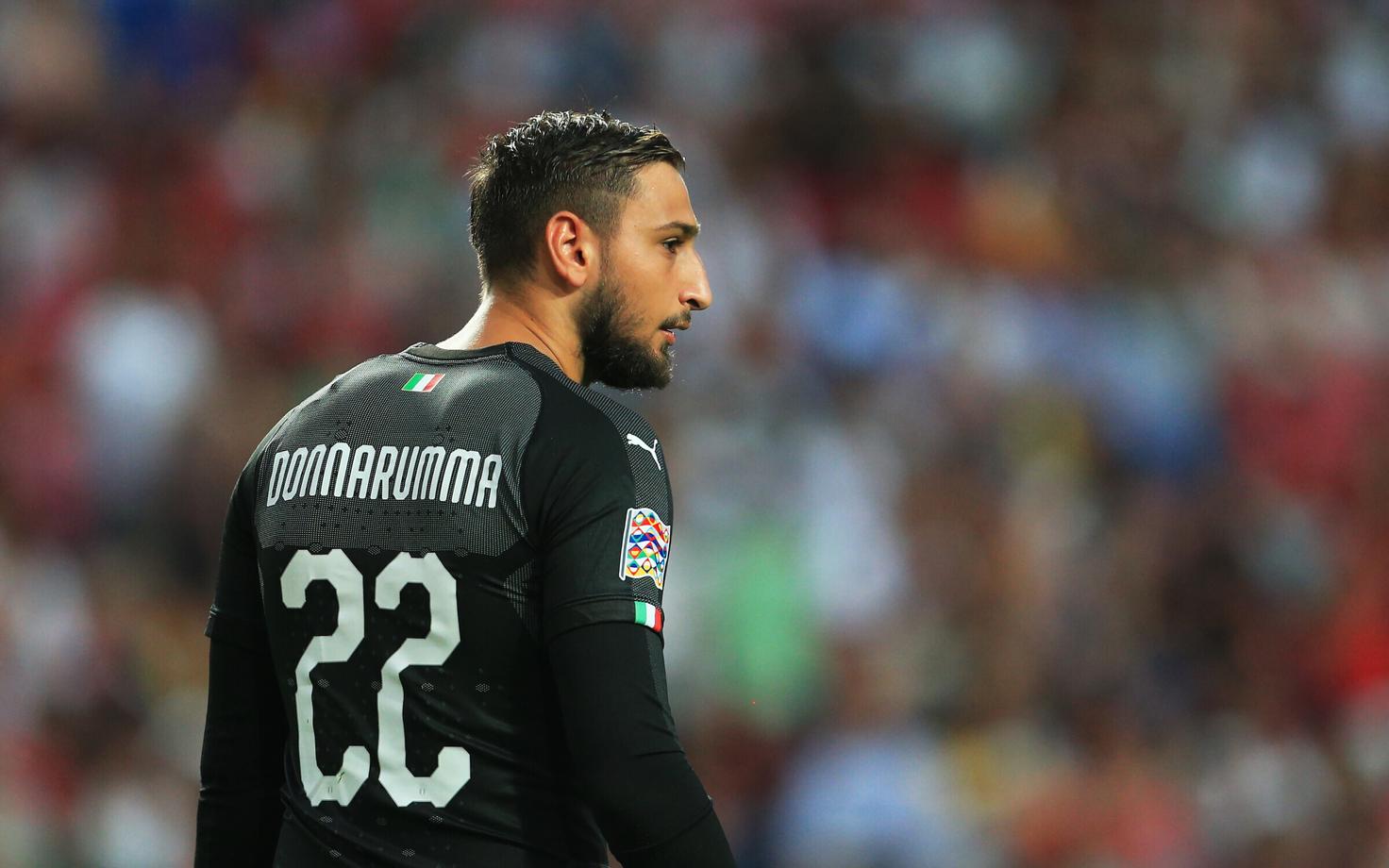 Itaalia jalgpallikoondise väravavaht Gianluigi Donnarumma