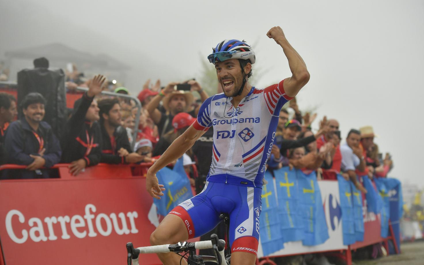 Thibaut Pinot võidutses ka Vuelta 15. etapil