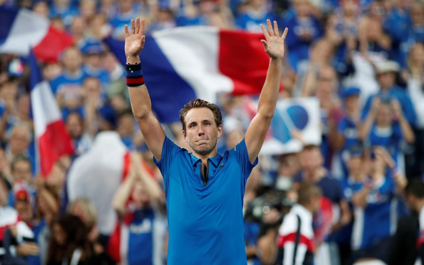 Lucas Pouille tõi prantslastele teise võidupunkti.