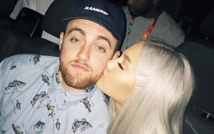 Mac Miller (vasakul) ja Ariane Grande 2017. aastal.