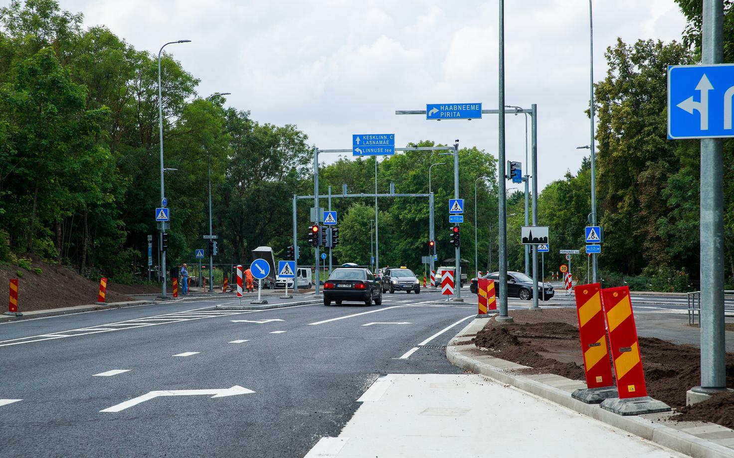 Перекресток был открыт для движения в конце июля.