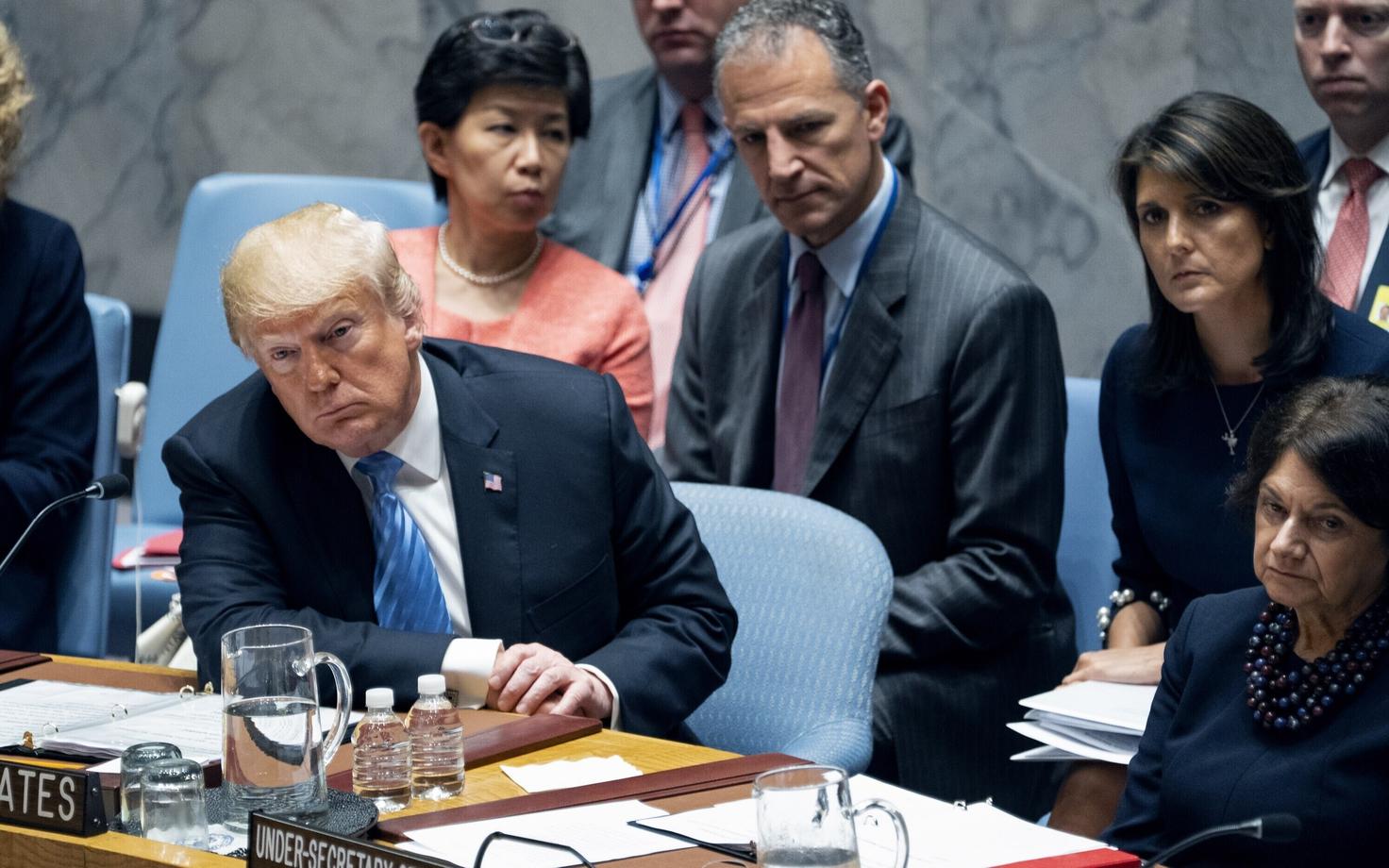 USA president Donald Trump ÜRO-s.