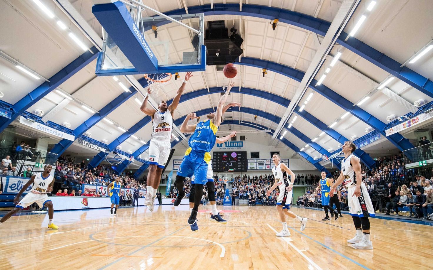 Olybet Eesti-Läti korvpalliliiga avakohtumine BC Kalev/Cramo/ BK Ventspils