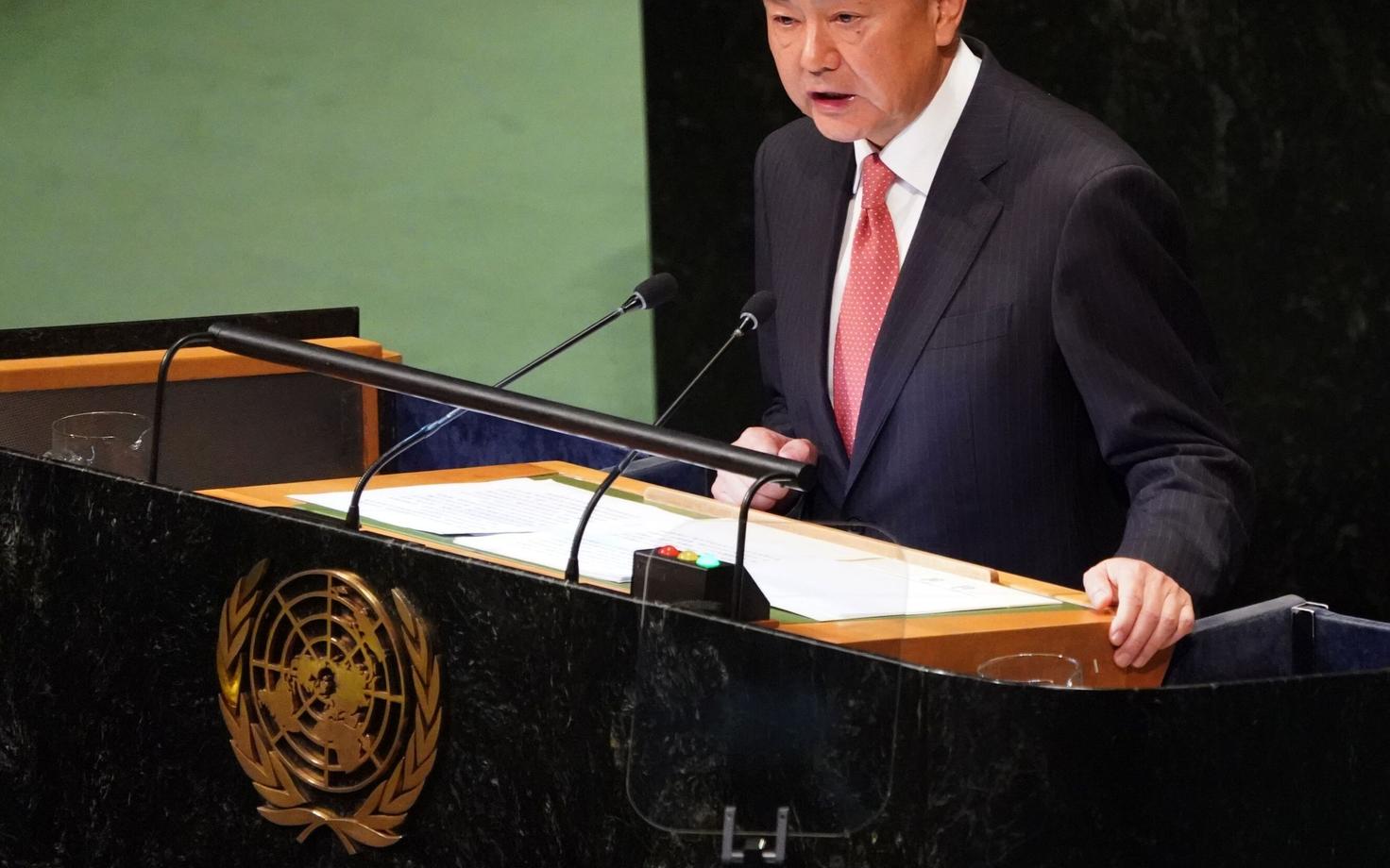 Hiina välisminister Wang Yi.