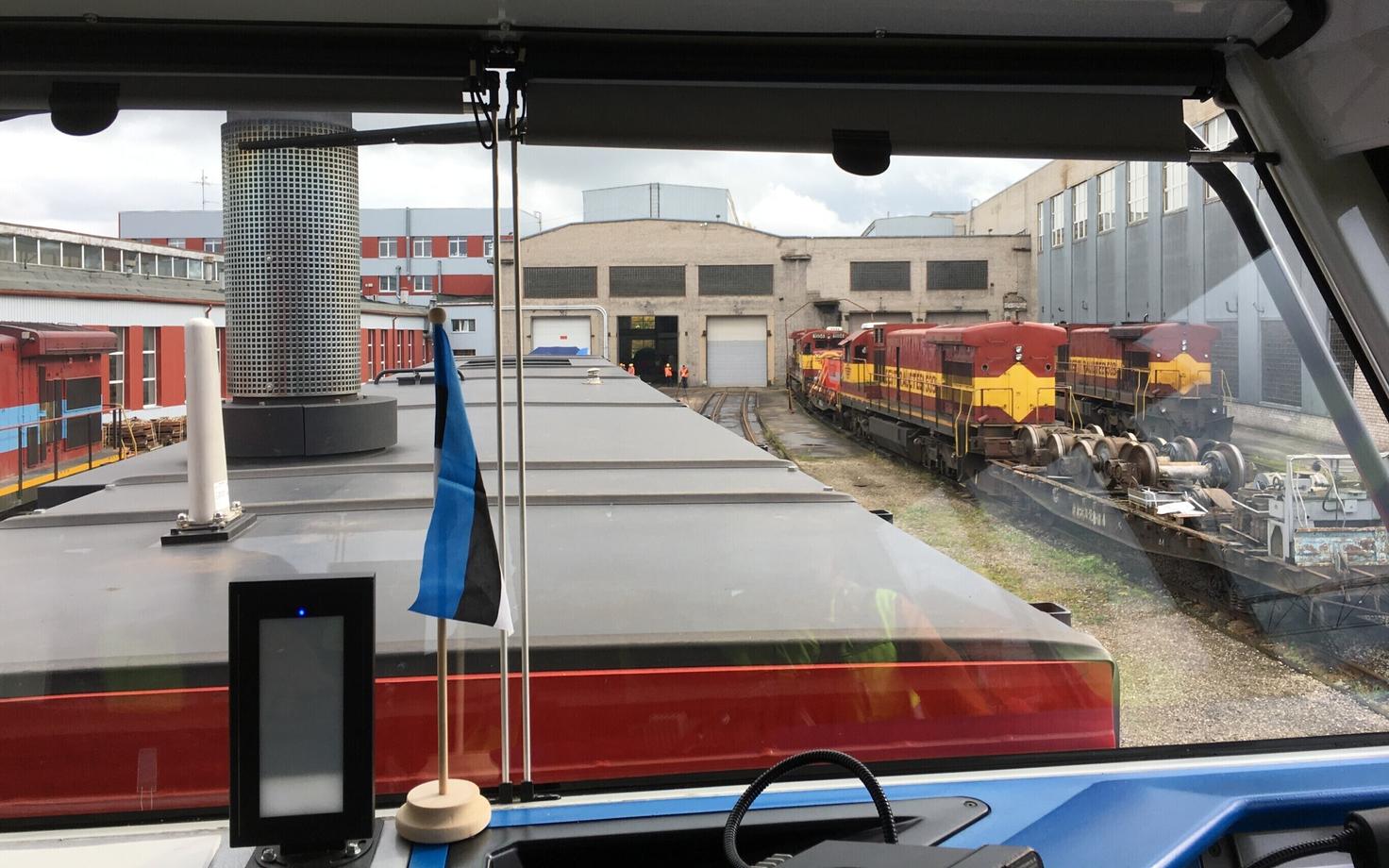 Tapa depoos ümber ehitatud C30-M vedur