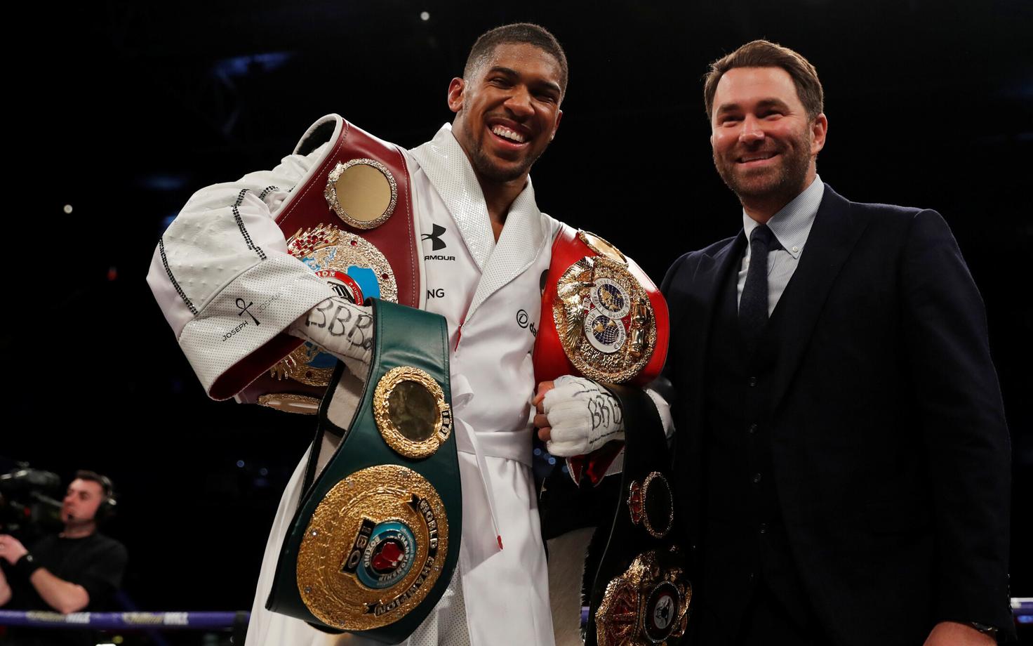 Anthony Joshua ja Eddie Hearn