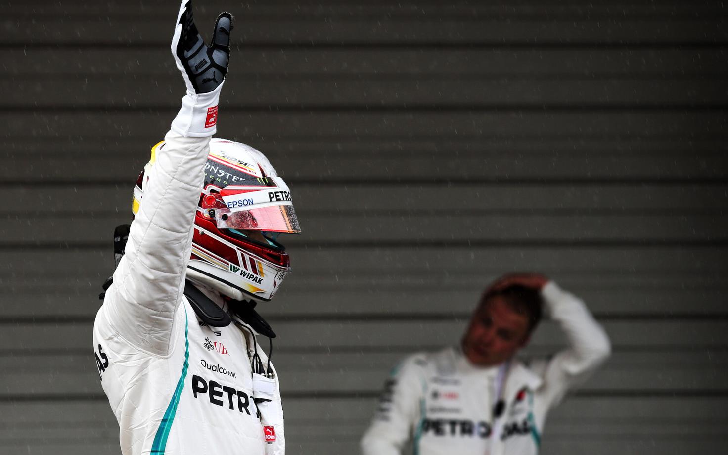 Lewis Hamilton oli Jaapani GP-l kiireim ka kvalifikatsioonis