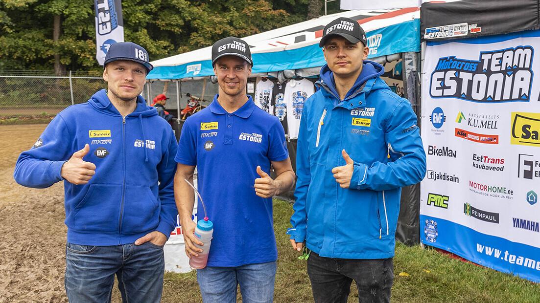 Fotol (vasakult) Tanel Leok, Harri Kullas ja Hardi Roosiorg.