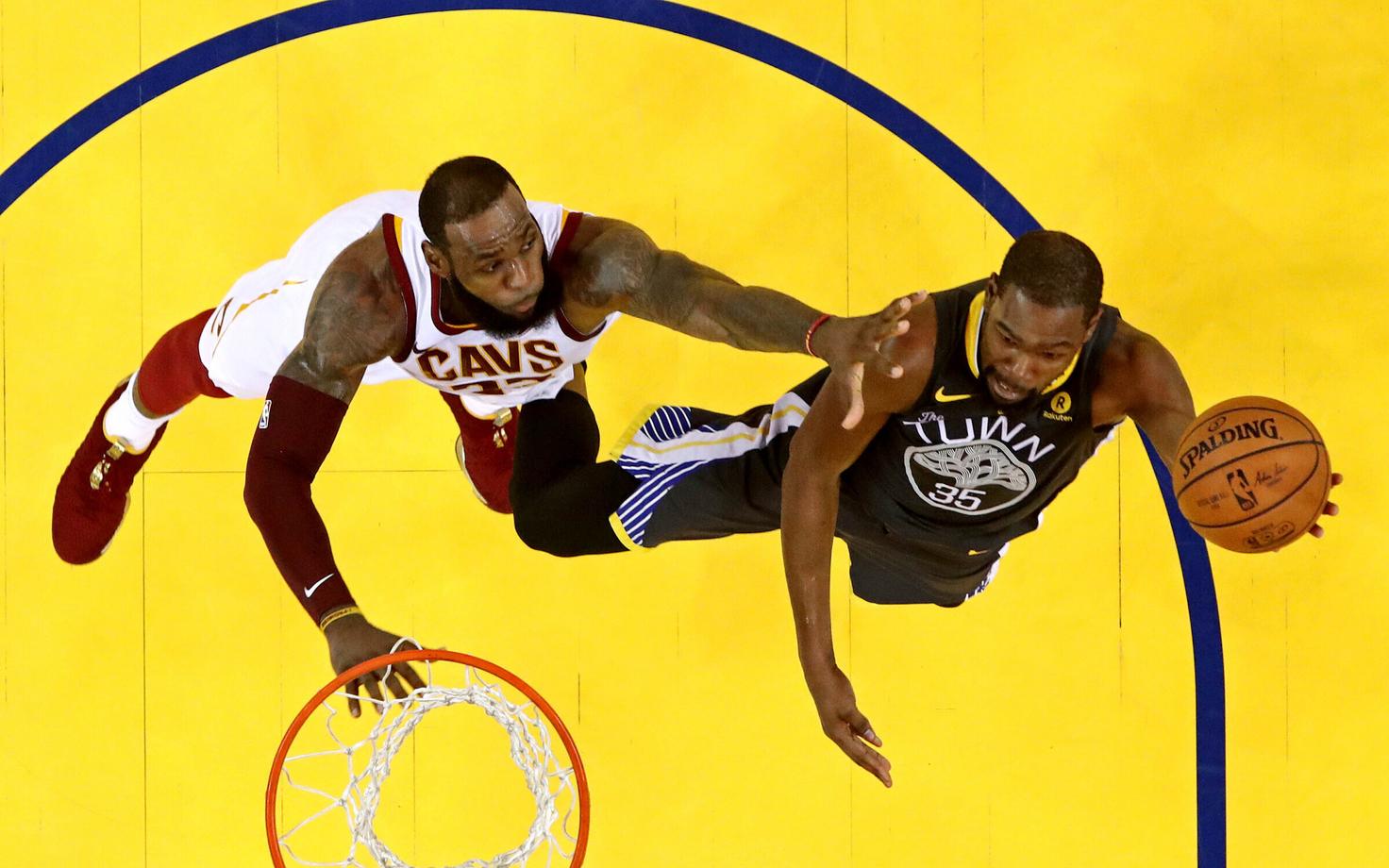 LeBron James ja Kevin Durant