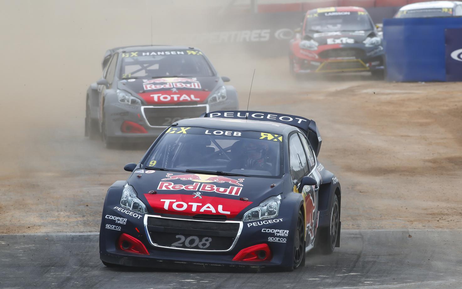 Sebastien Loeb ja Timmy Hansen