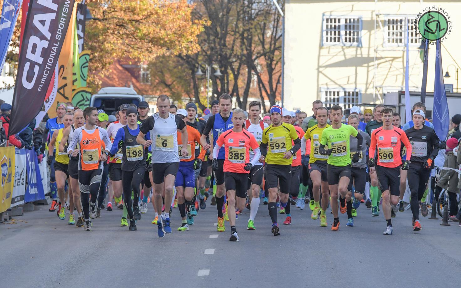 44. Saaremaa kolme päeva jooksu start kolmandal päeval
