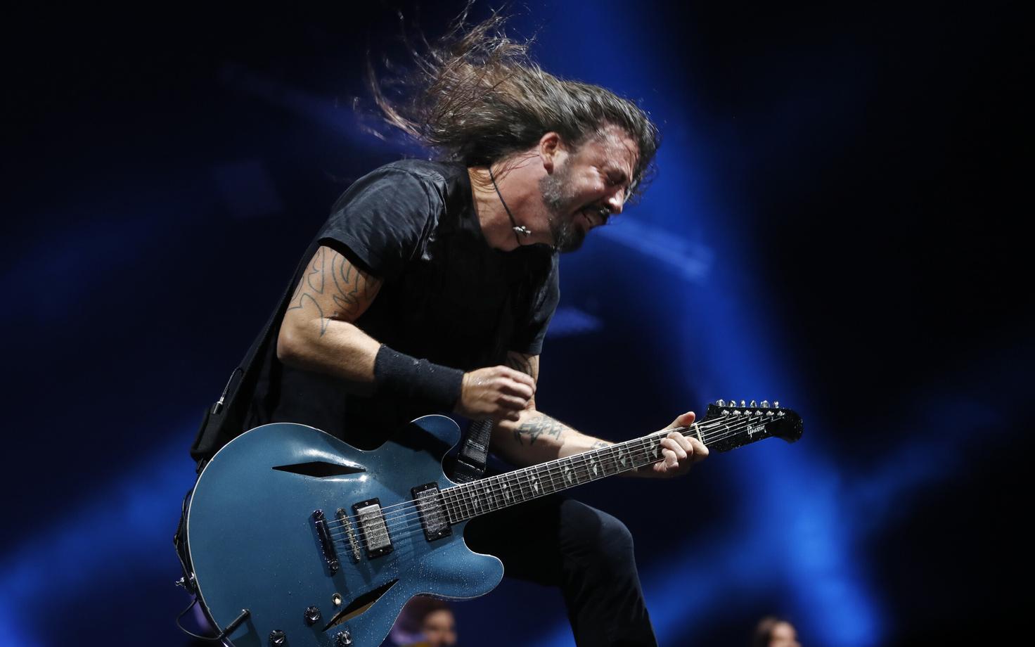 Dave Grohl bändist The Foo Fighters