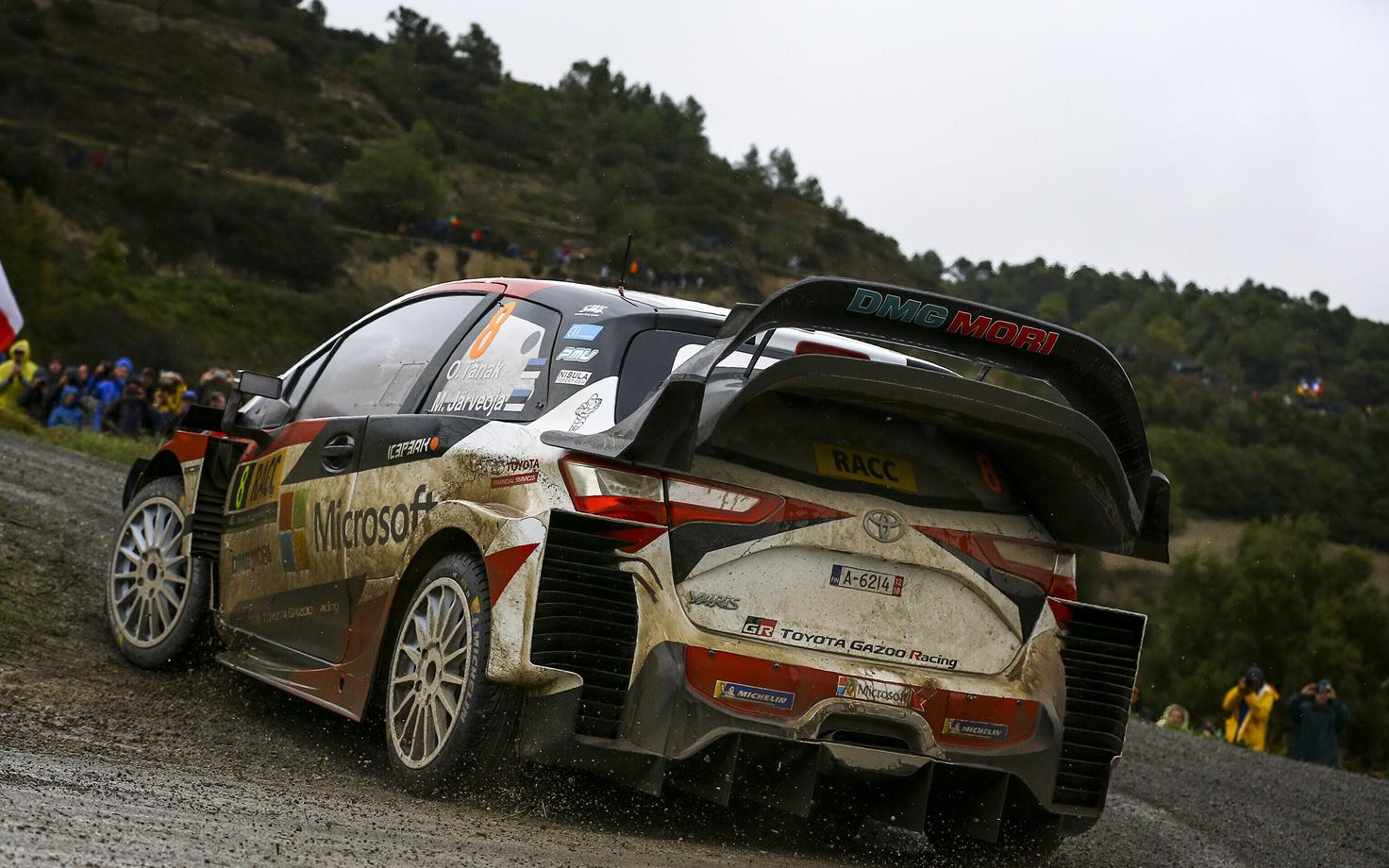 Ott Tänak - Martin Järveoja Kataloonia MM-rallil