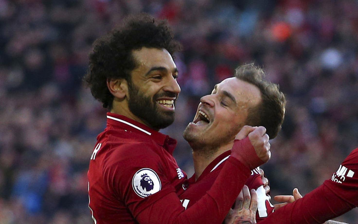 Mohamed Salah ja Xherdan Shaqiri