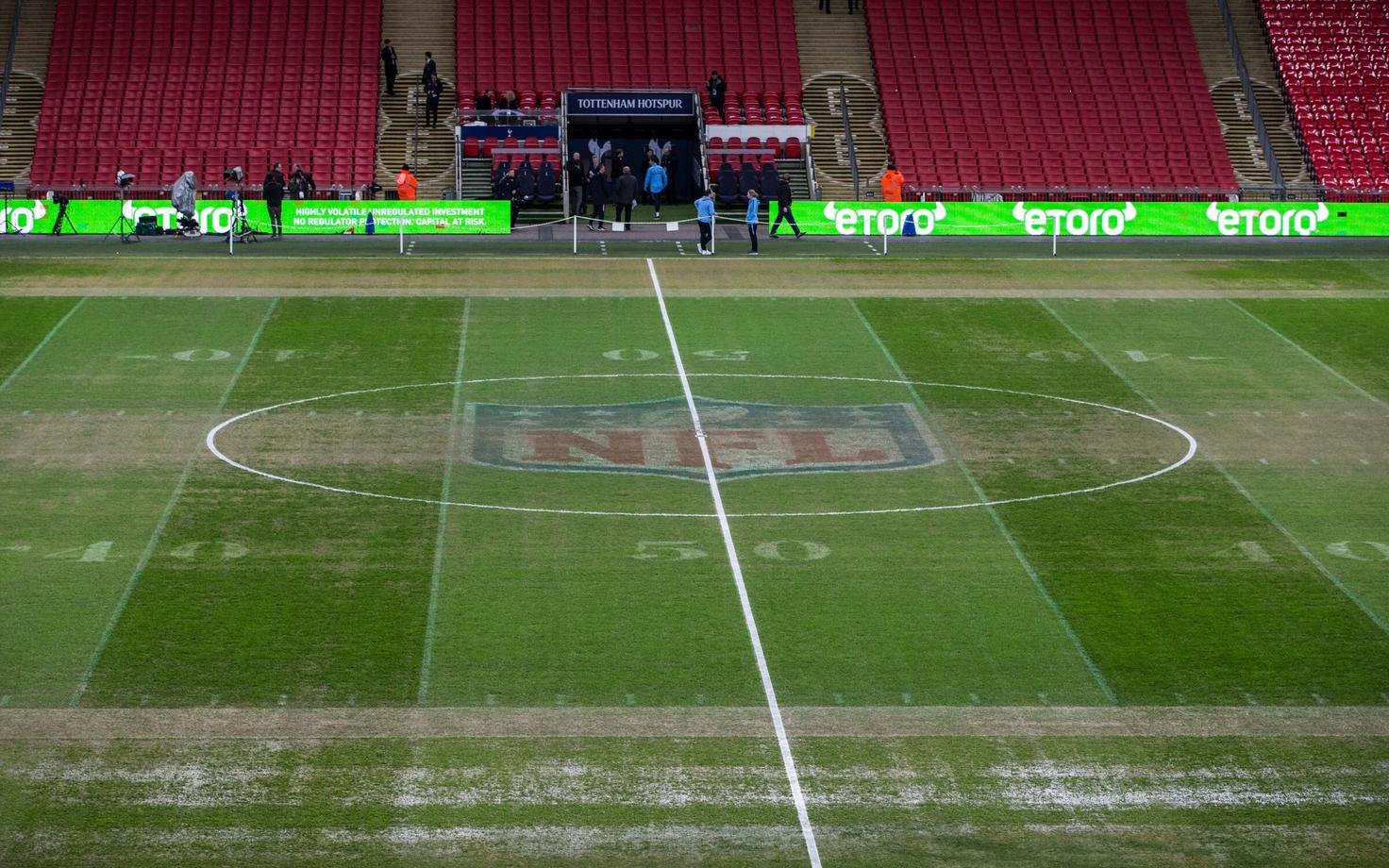 Wembley staadion enne esmaspäevast Tottenham - Man City mängu