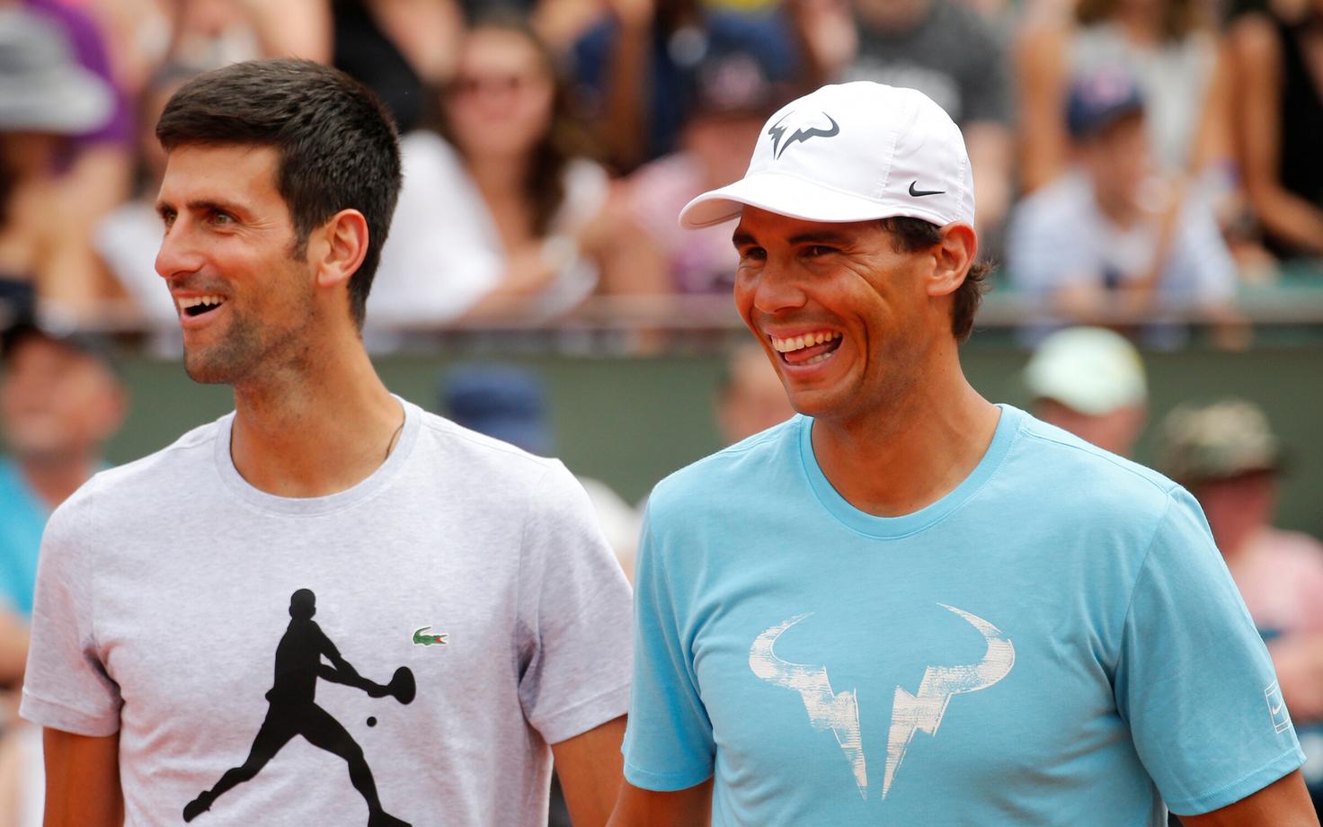 Novak Djokovic ja Rafael Nadal