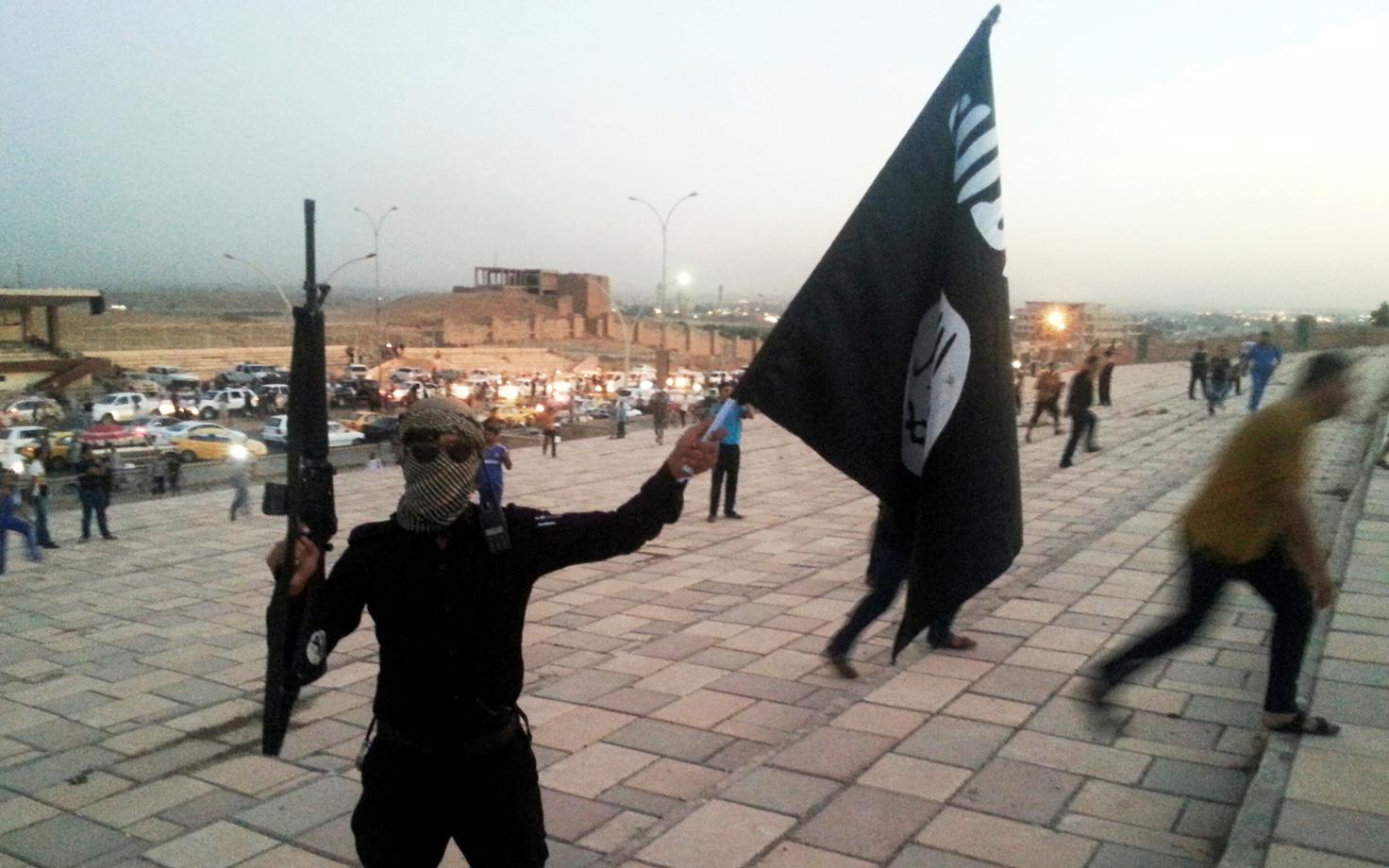 ISIS-e võitlejad.