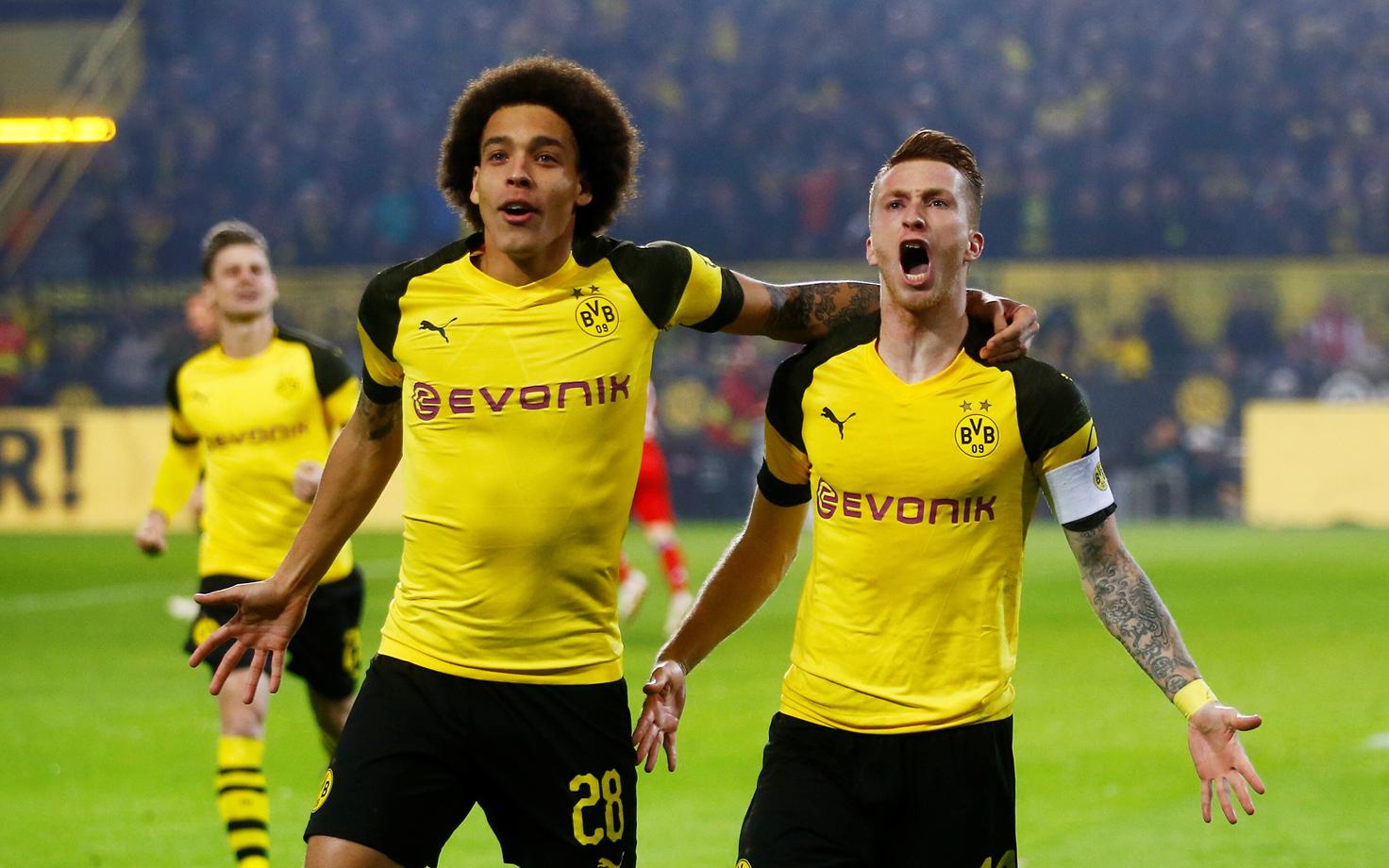 Dortmundi võidus suurt rolli mänginud Marco Reus ja Axel Witsel