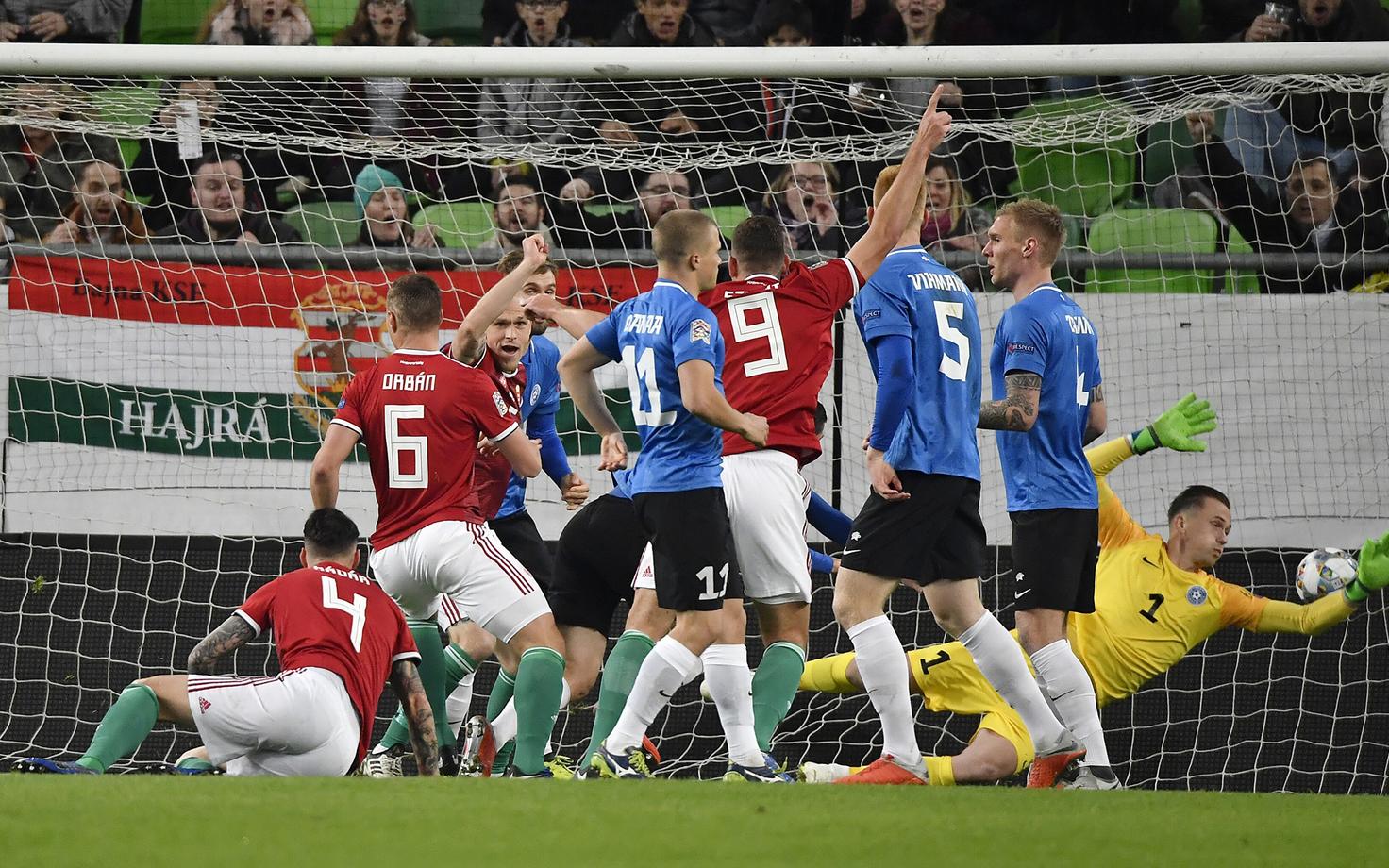 Ungari - Eesti kohtumine UEFA Rahvuste liigas