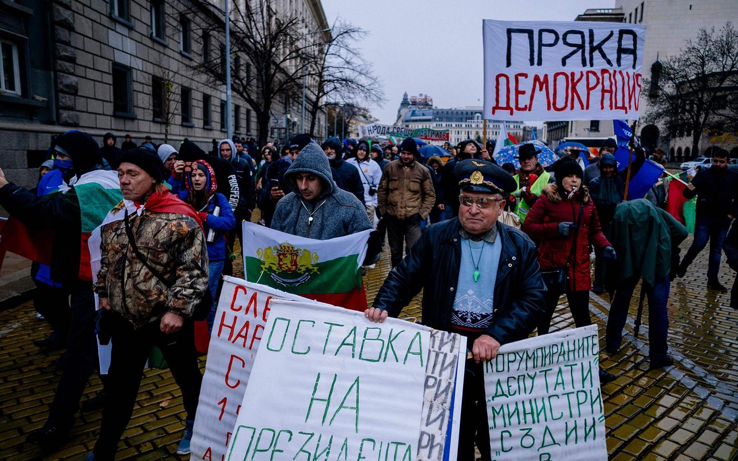 Protestijad Sofias.