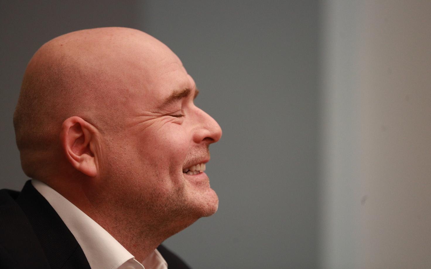 Siseminister Andres Anvelt ametist lahkumisest teatades.