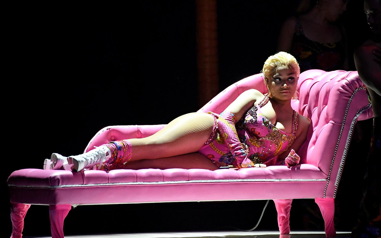 Nicki Minaj 2018. aasta MTV muusikaauhindade jagamisel.