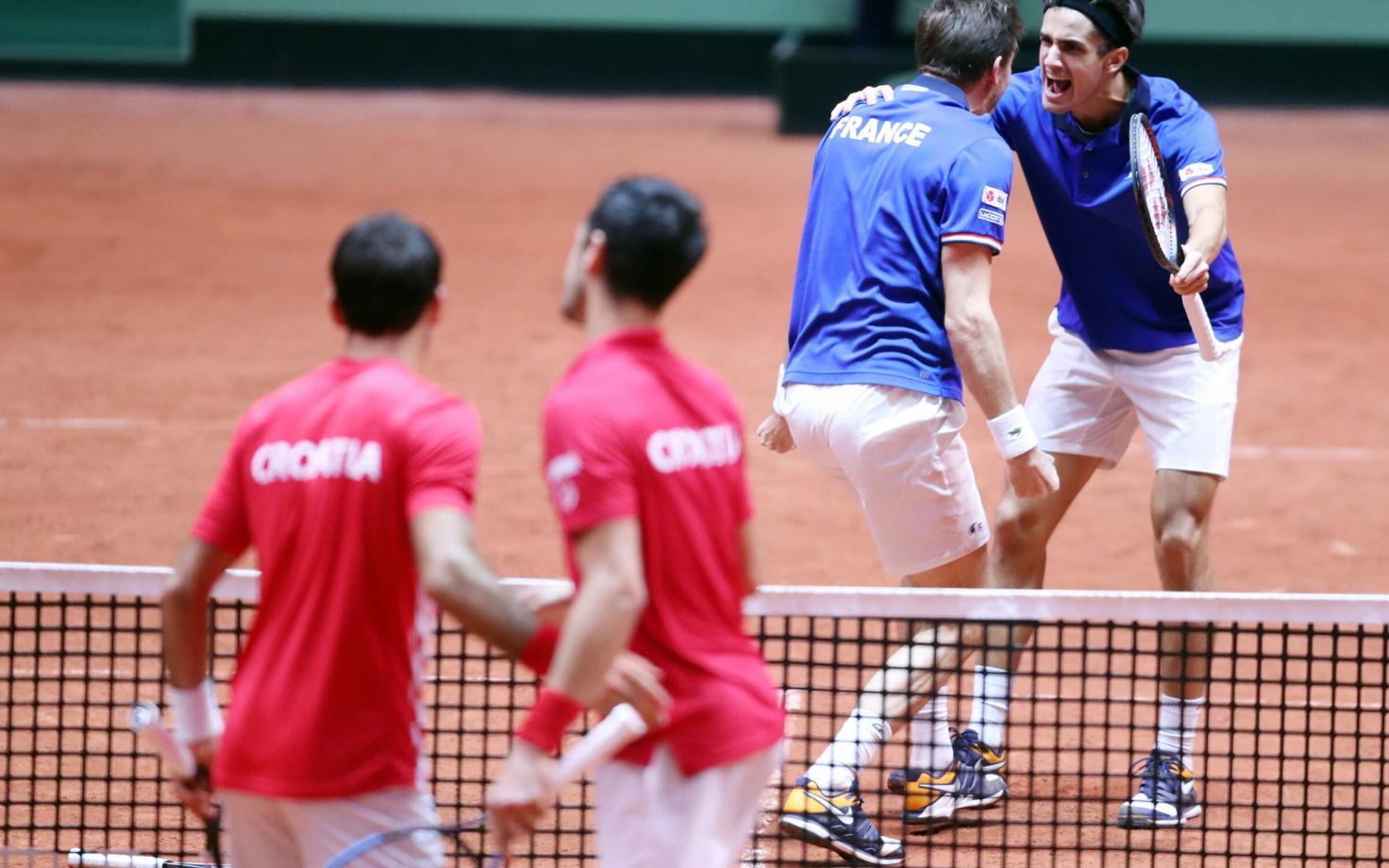 Davis Cupi finaal Prantsusmaa - Horvaatia. Paarismäng