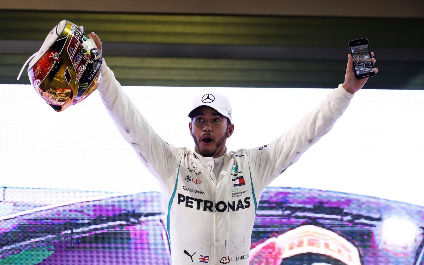 Lewis Hamilton võitis sel hooajal 11 MM-etappi