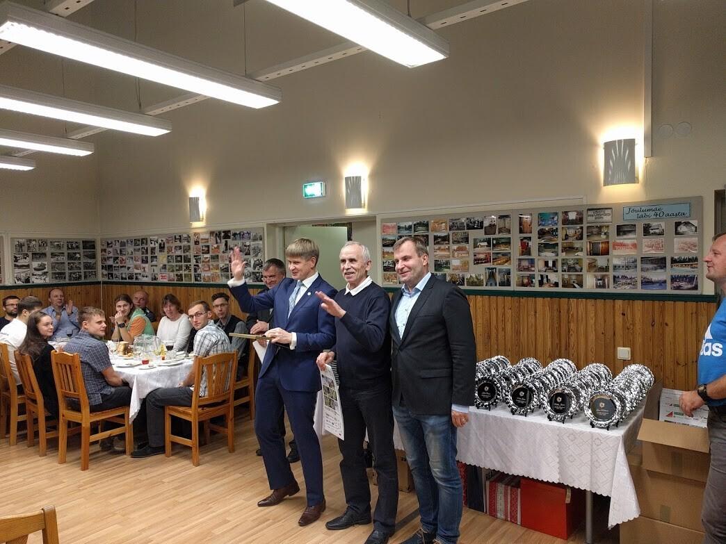 Nikolai Järveoja tunnustamine EOLi teenetemärgiga