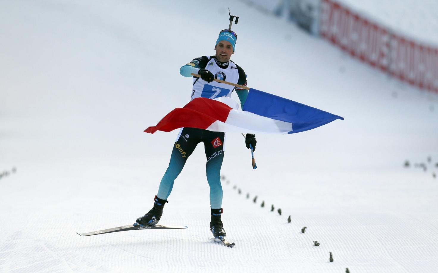 Simon Desthieux (Prantsusmaa) Pokljuka MK-etapil