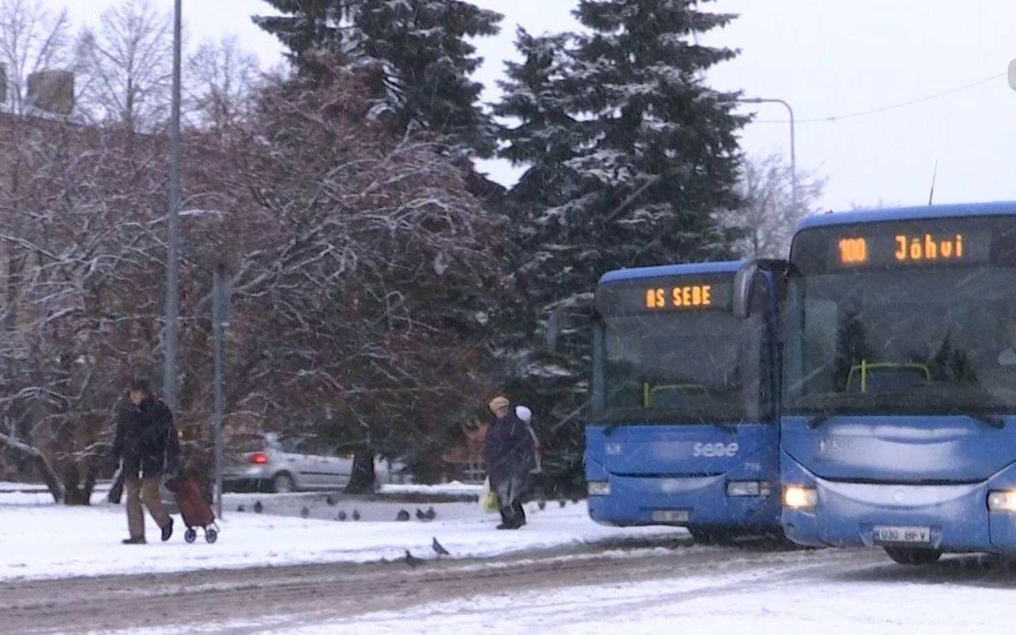 Автобусы в Ида-Вирумаа.
