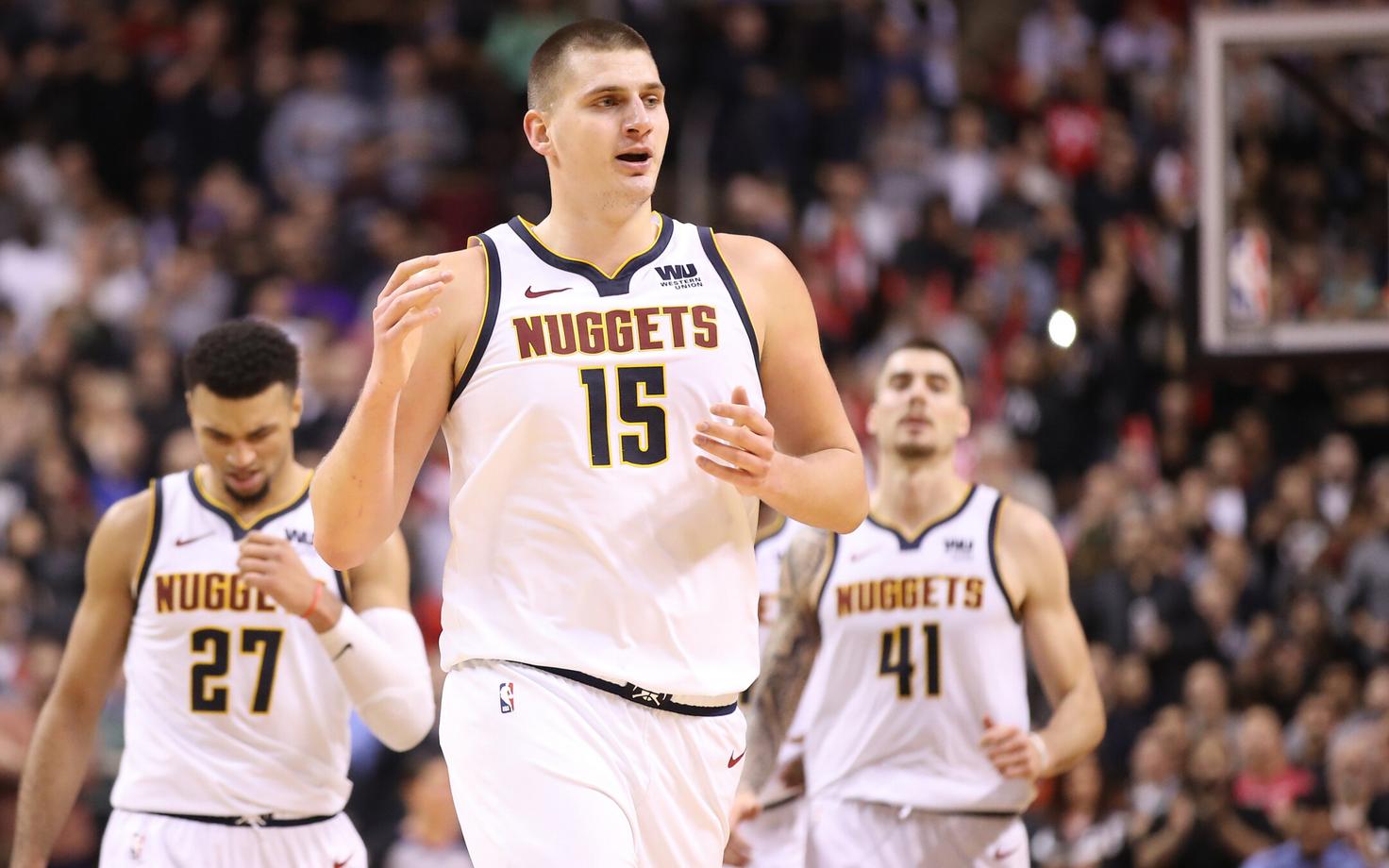 Nikola Jokic sai kirja kolmikduubli.