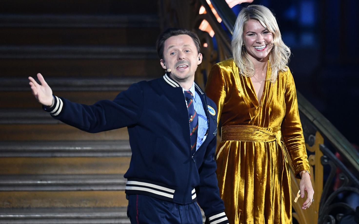 Martin Solveig ja Ada Hegerberg tantsisid koos valssi.