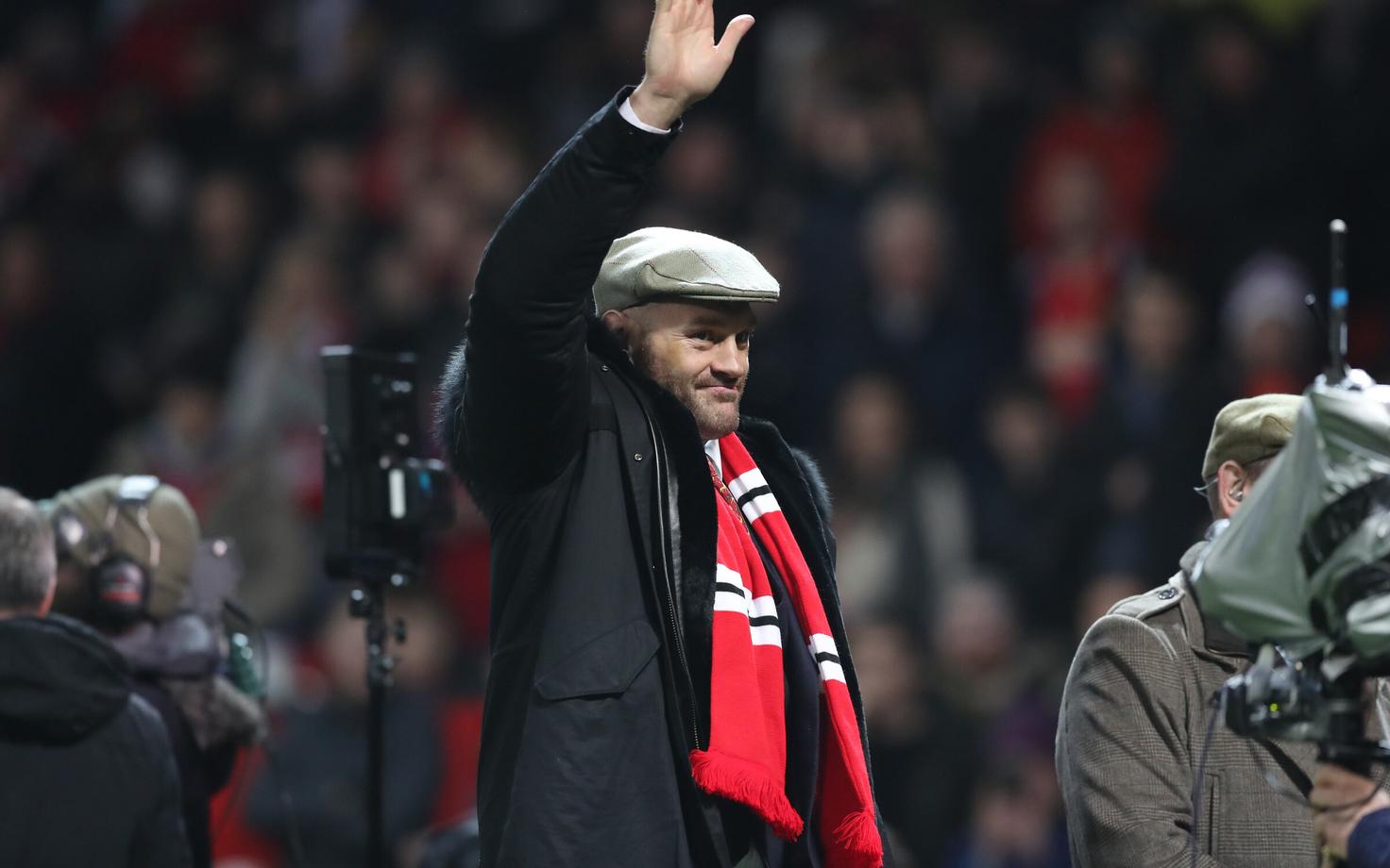 Tyson Fury Manchester Unitedi kodumängul
