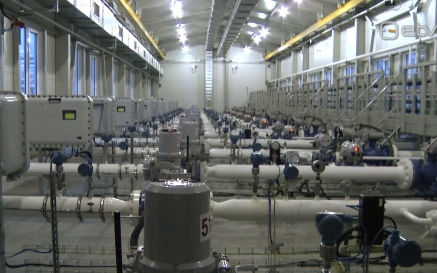 Подземное хранилище газа в Инчукалнсе.