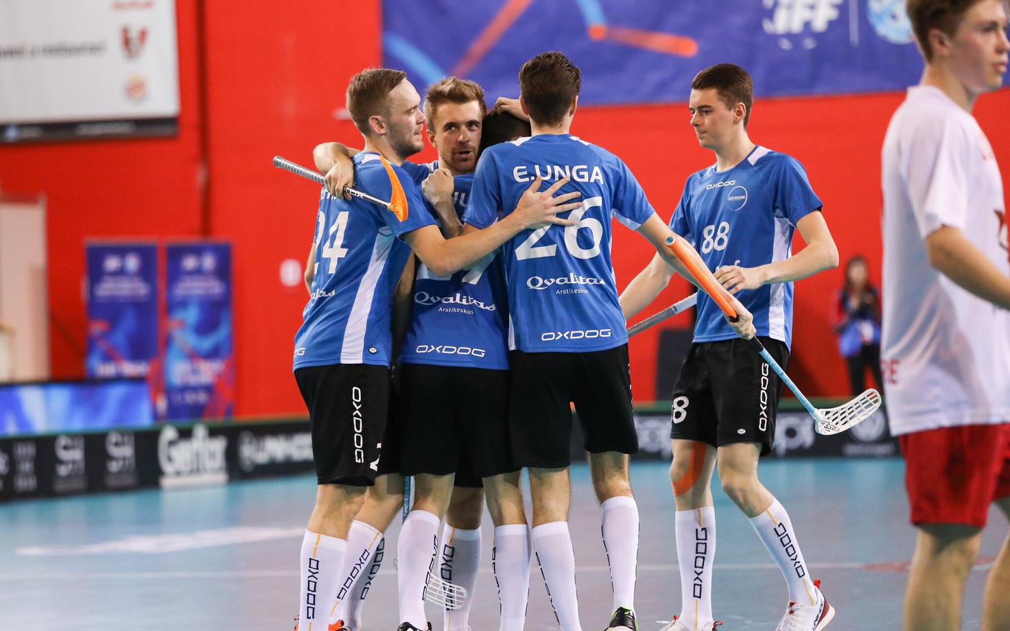 Saalihoki MM: Eesti - Kanada
