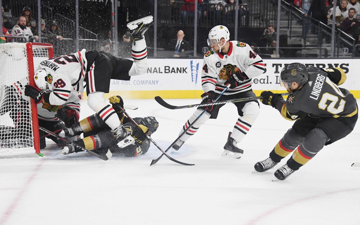 Vegas Golden Knights teenis kodujääl viimasel kolmandikul magusa võidu