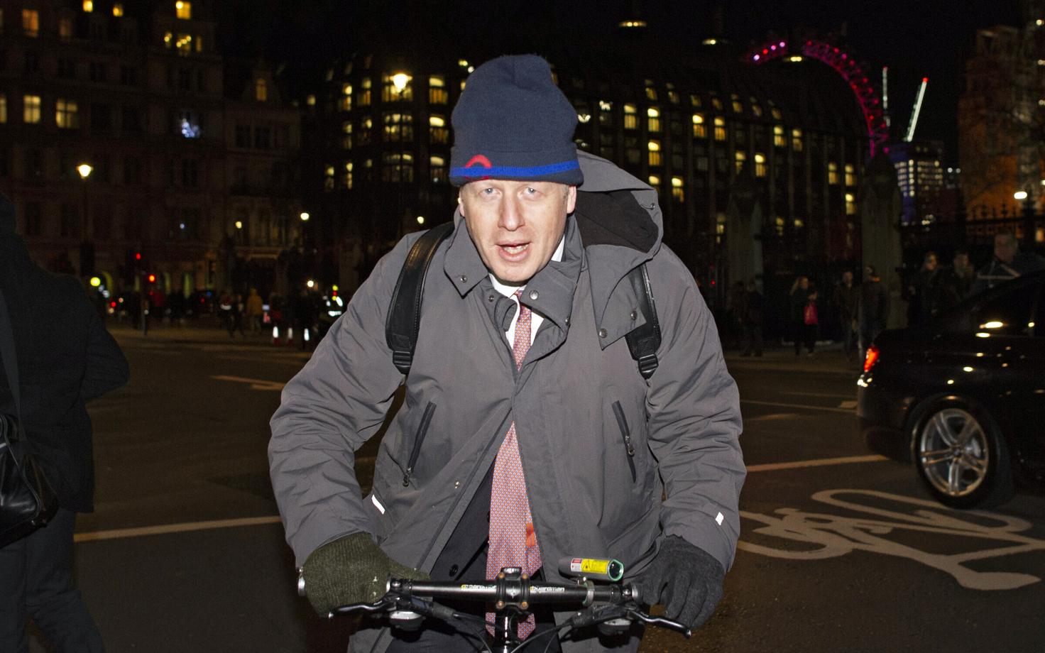 Boris Johnson 12. detsembril teel parlamenti.