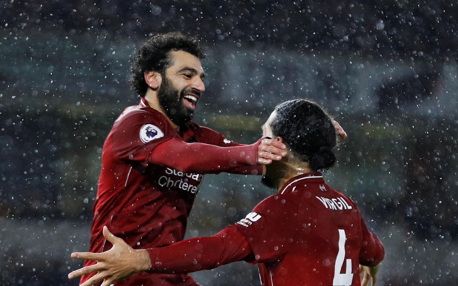Mohamed Salah ja Virgil van Dijk