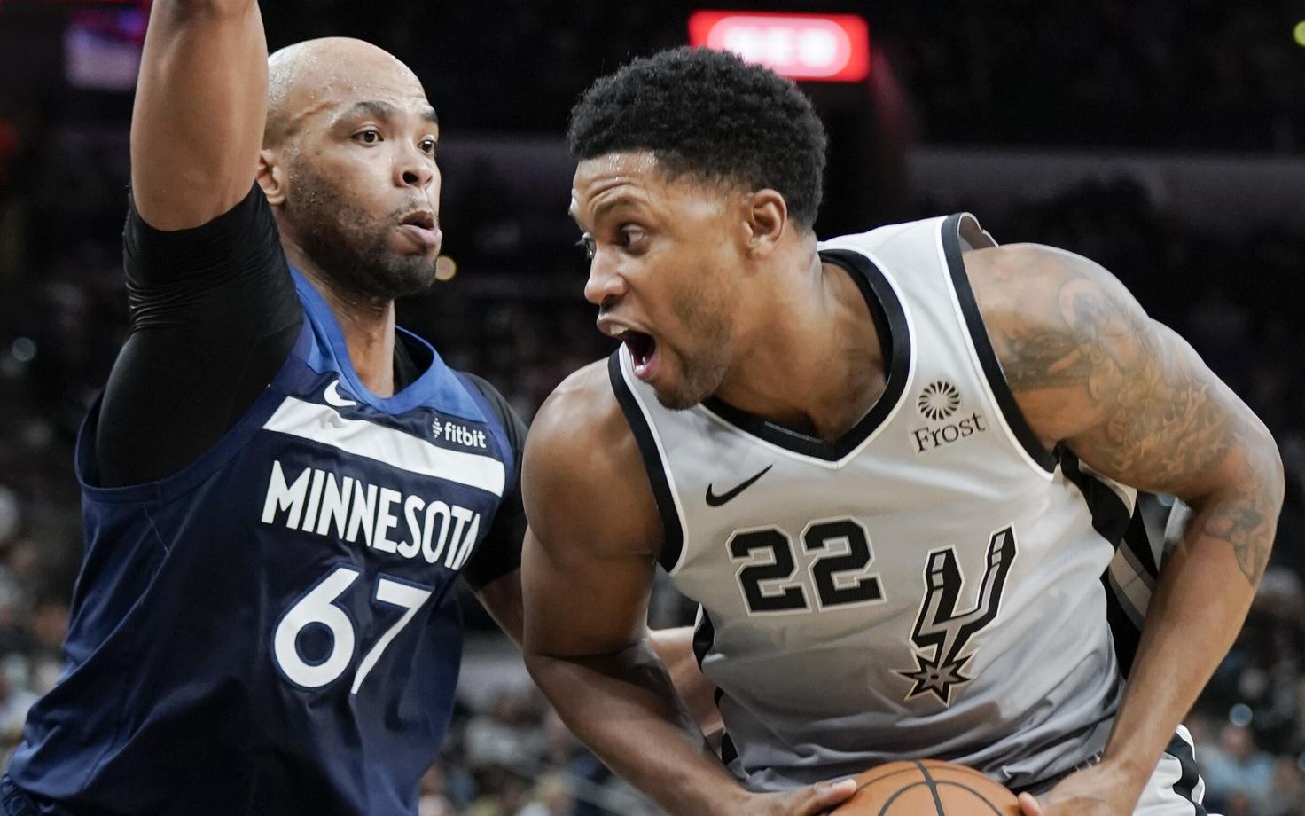 Taj Gibson ja Rudy Gay