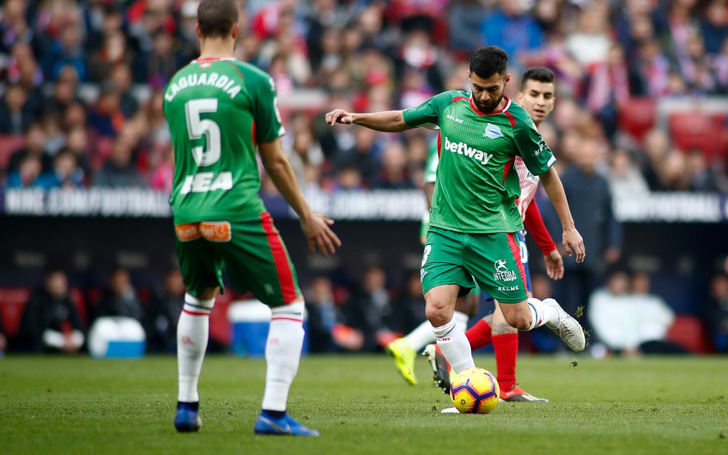 Alaves mängimas detsembri alguses Madridi Atletico vastu