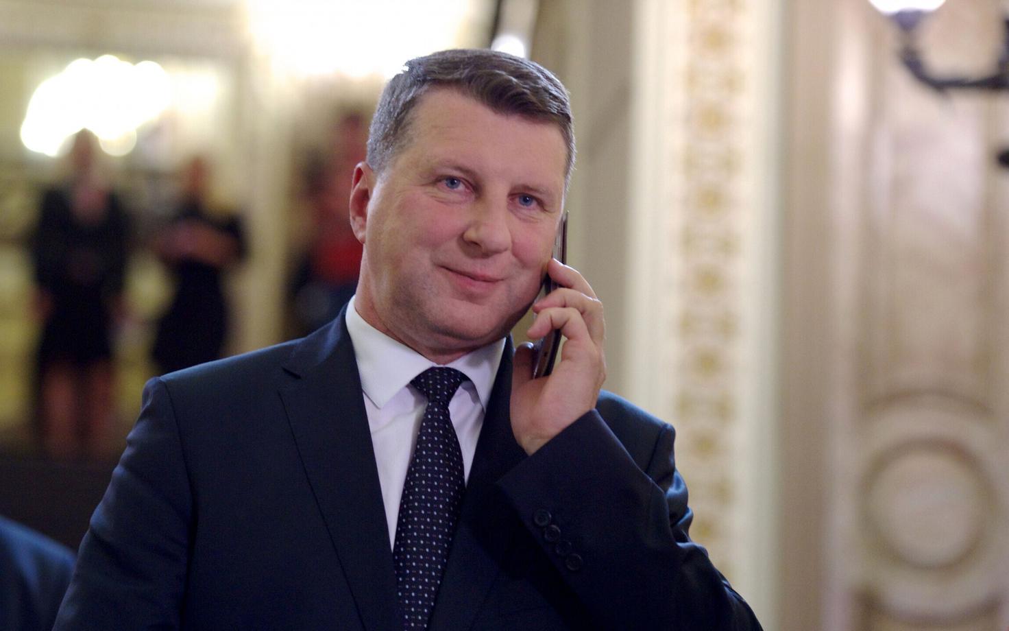 Läti president Raimonds Vējonis.